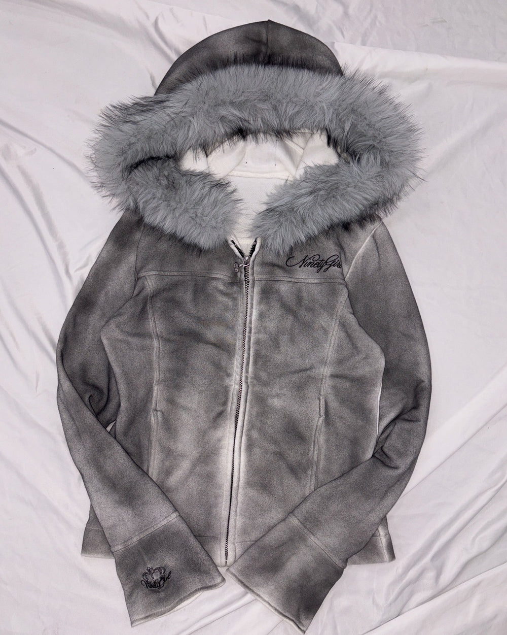 Washed Zip Hoodie – YZ