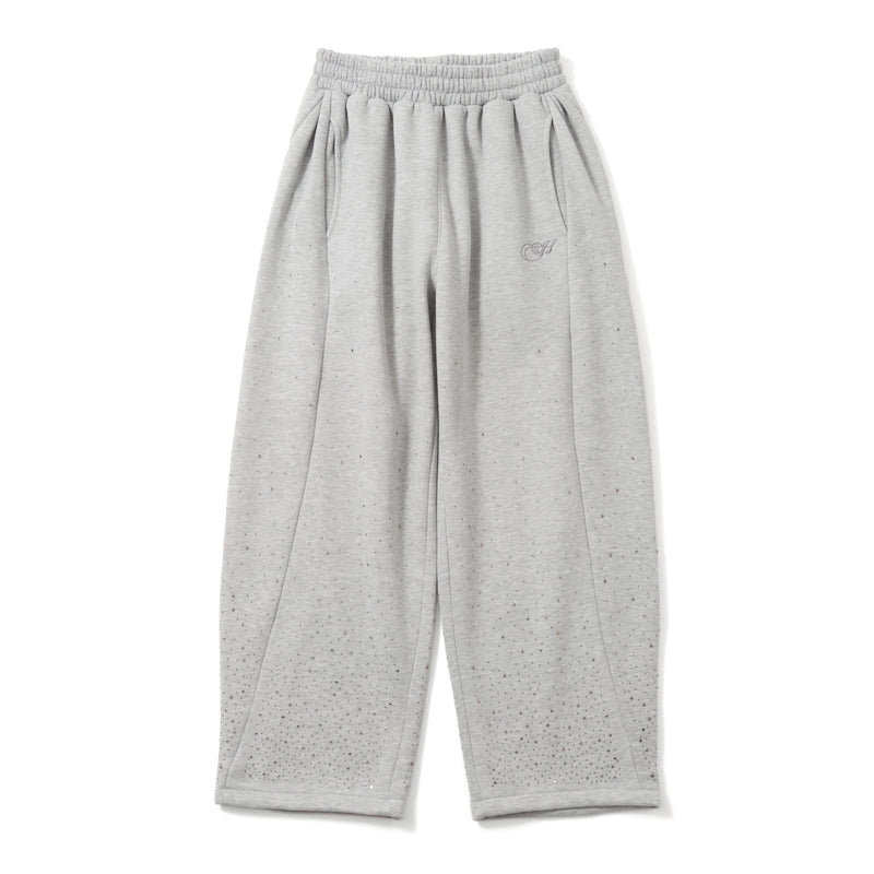 rhinestone sweat pants
