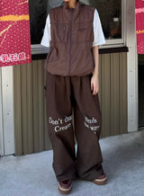WB wide duck pants
