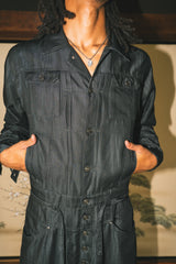 rayon denim all in one