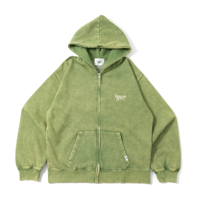 UNIVERSAL LOGO POWDER ZIP HOODIE