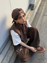 WB wide duck pants