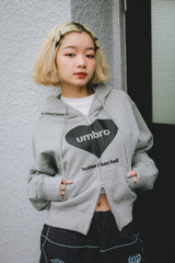 HTH × umbro zip hoodie