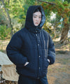Check Hood Down Jacket