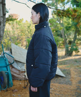 Check Hood Down Jacket
