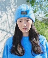 混纺针织帽 