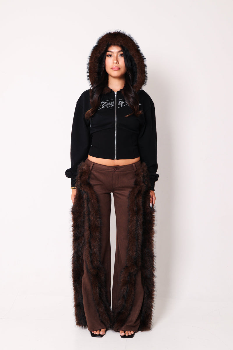docking fur pants 