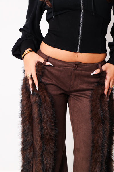 docking fur pants 
