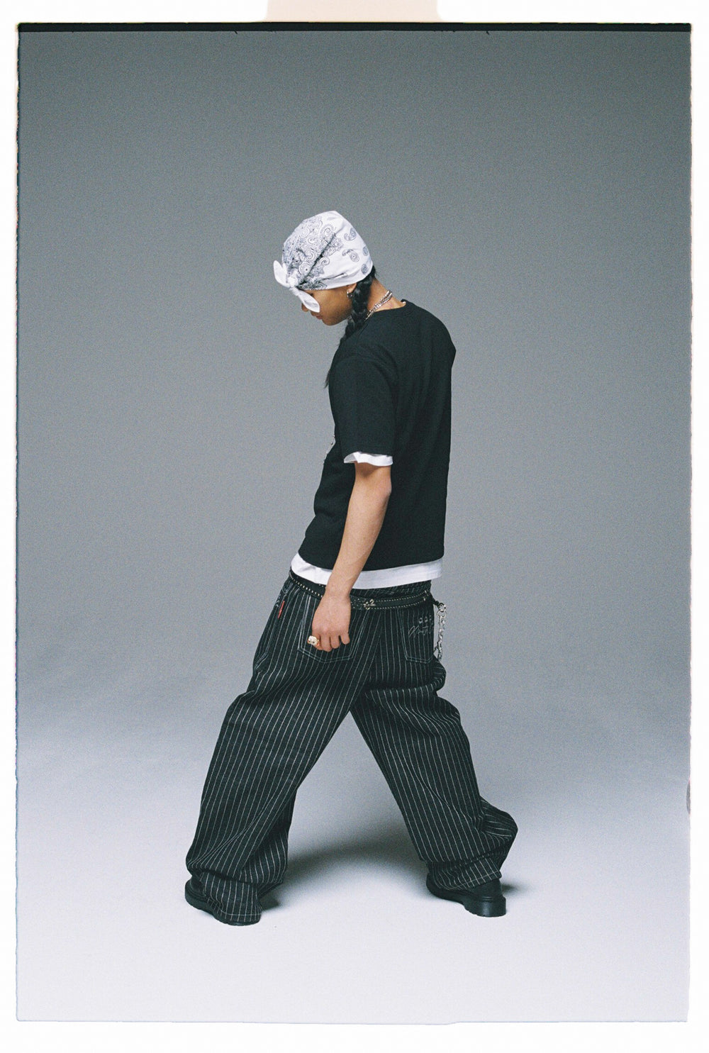 Bullet Logo Denim Buggy Pants – YZ