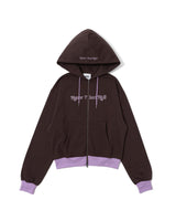 BICOLOR HEART LOGO HOODIE 