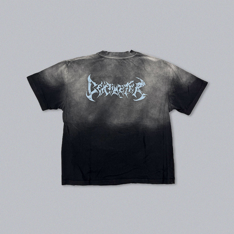 Tribal logo gradation tee