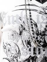 Skull Pegasus 分層長袖 T 恤 