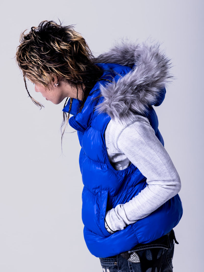 King Fur Down Vest