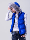 King Fur Down Vest