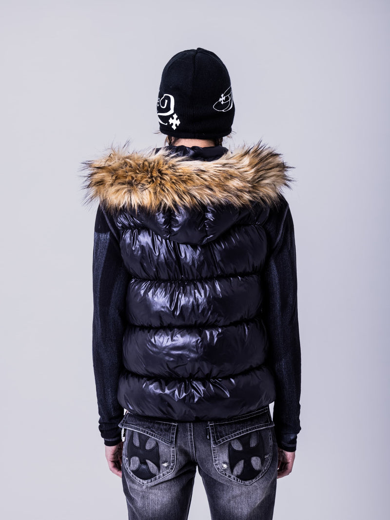 King Fur Down Vest