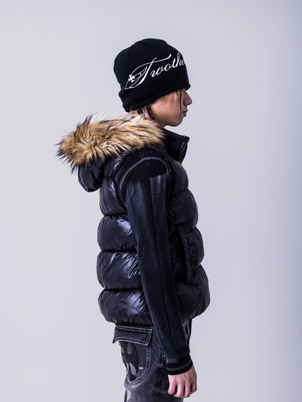 King Fur Down Vest – YZ