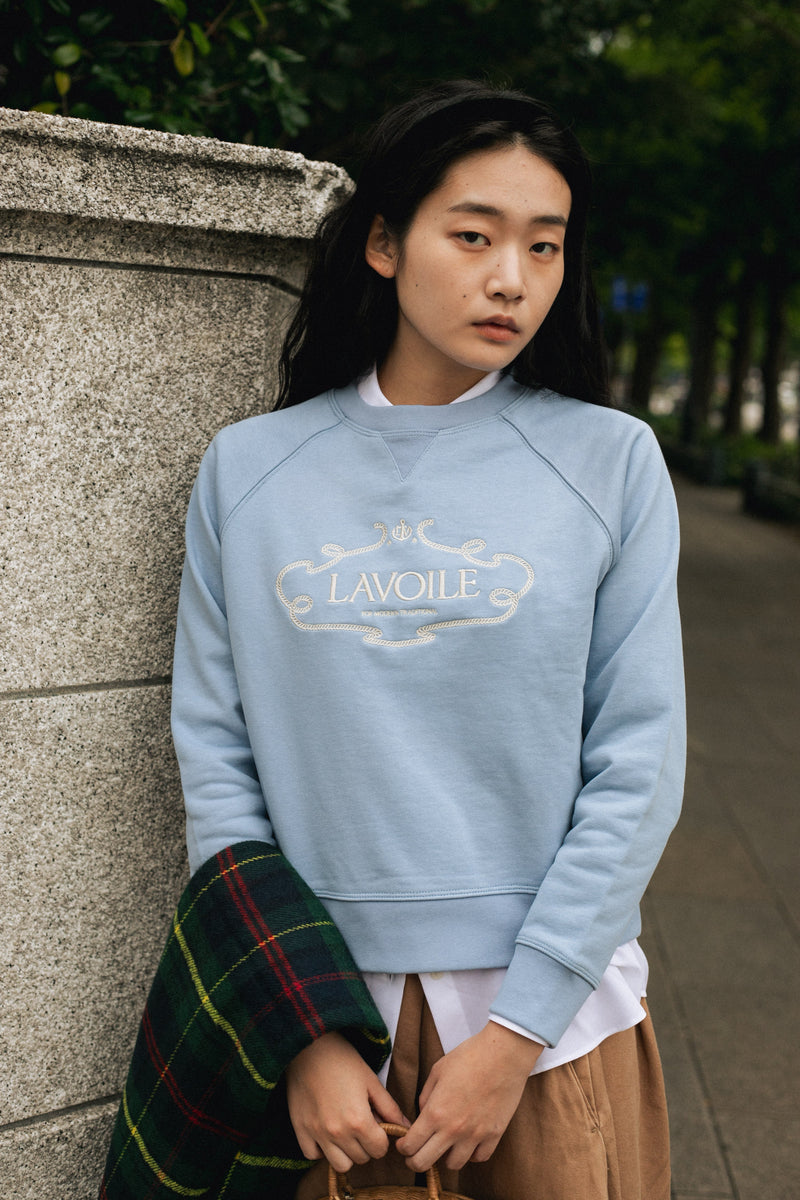 Lavoile center logo sweat