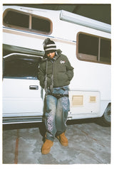 90 Logo Rich Puffer Jacket