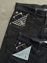 Selvedge Check Flap Buggy Jorts