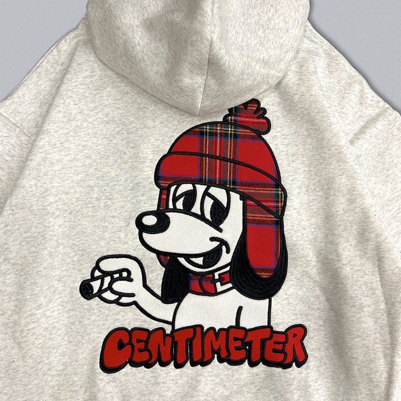 Tartan check ruler hoodie