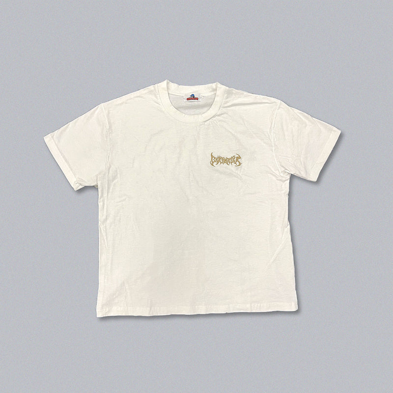 Tribal logo gradation tee