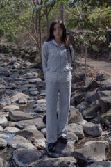 Lace sweat pants 【yung】 