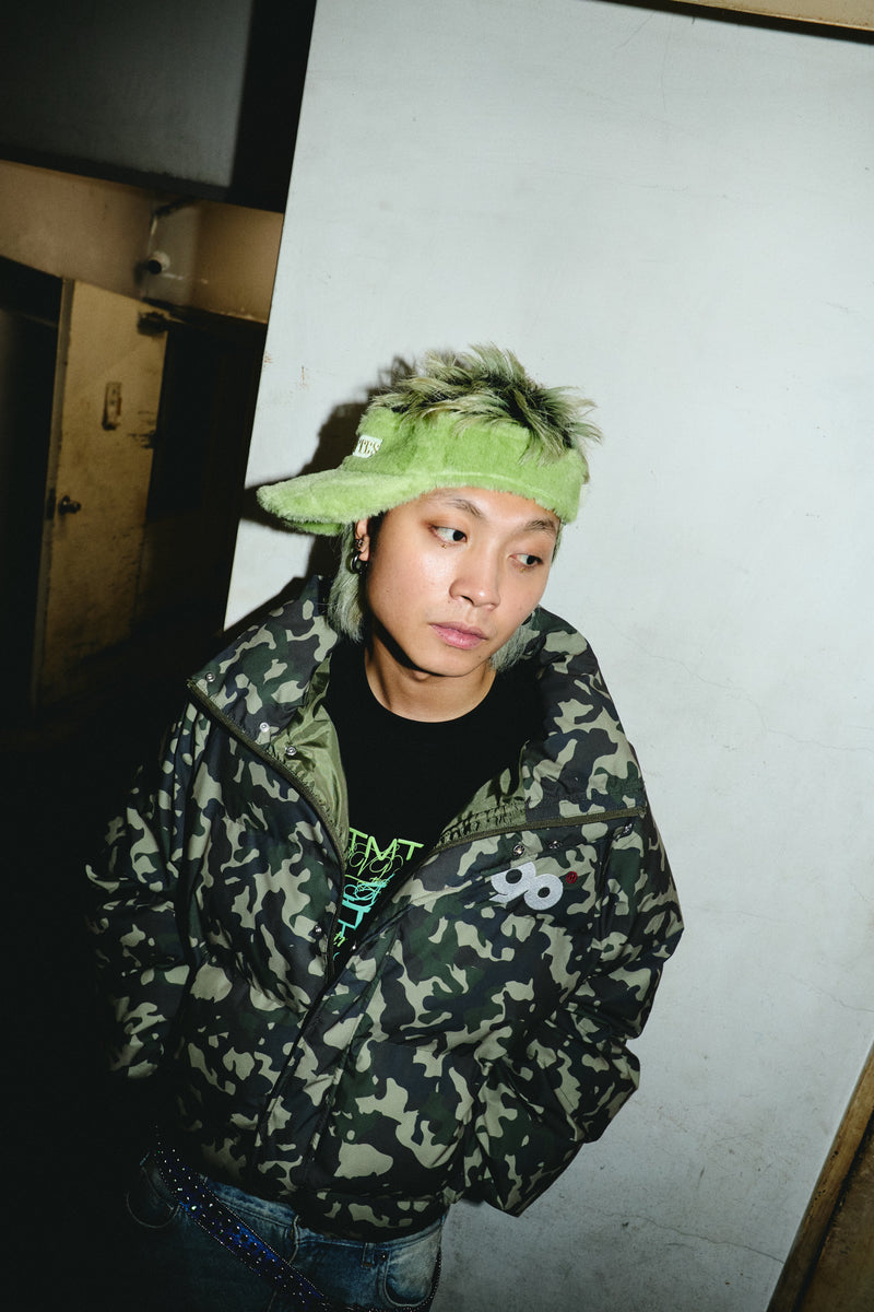 90 로고가 풍부한 복도 재킷