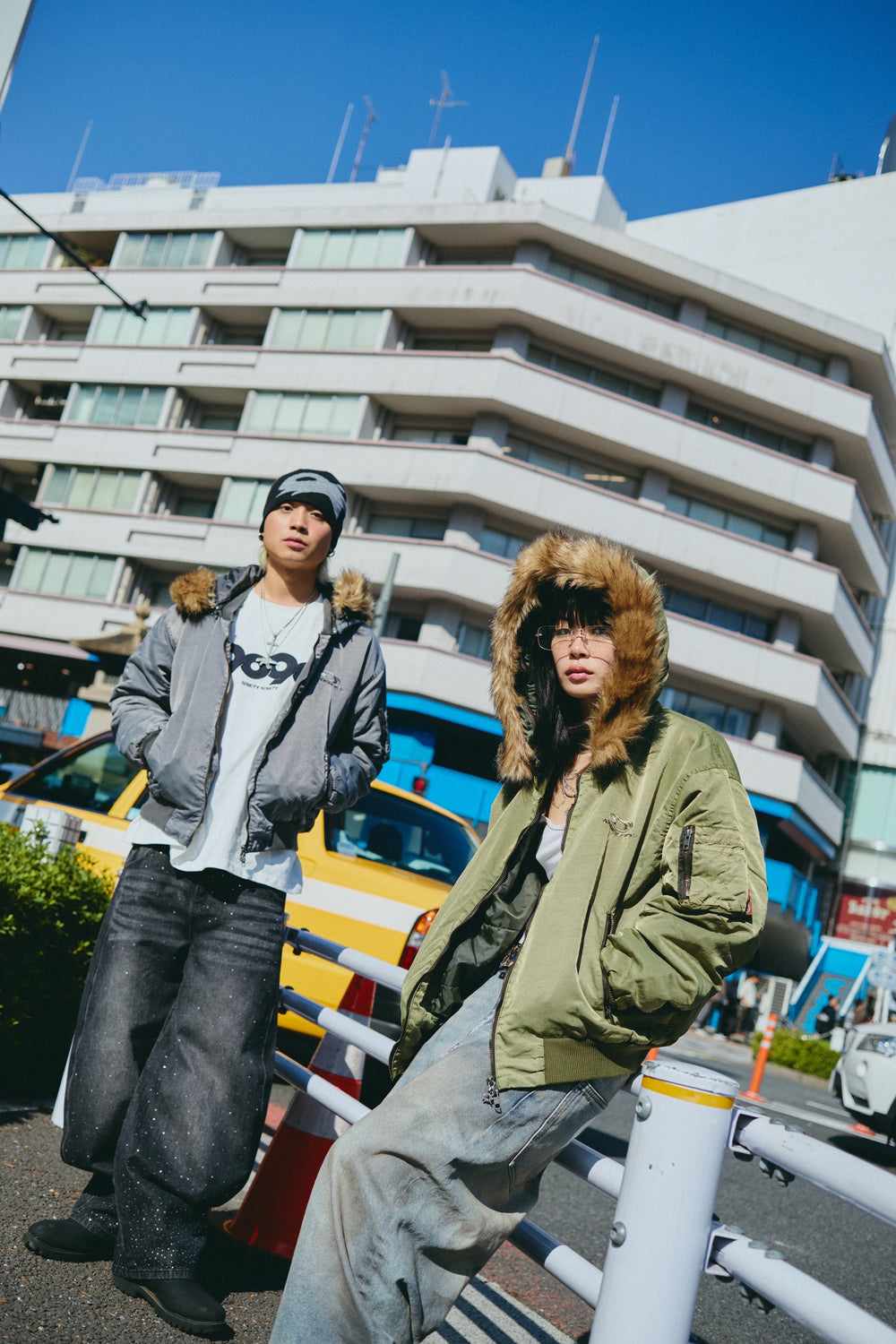 ジャケット・アウター 9090 Washed Bomber Jacket 3way Washed Bomber Jacket – YZ