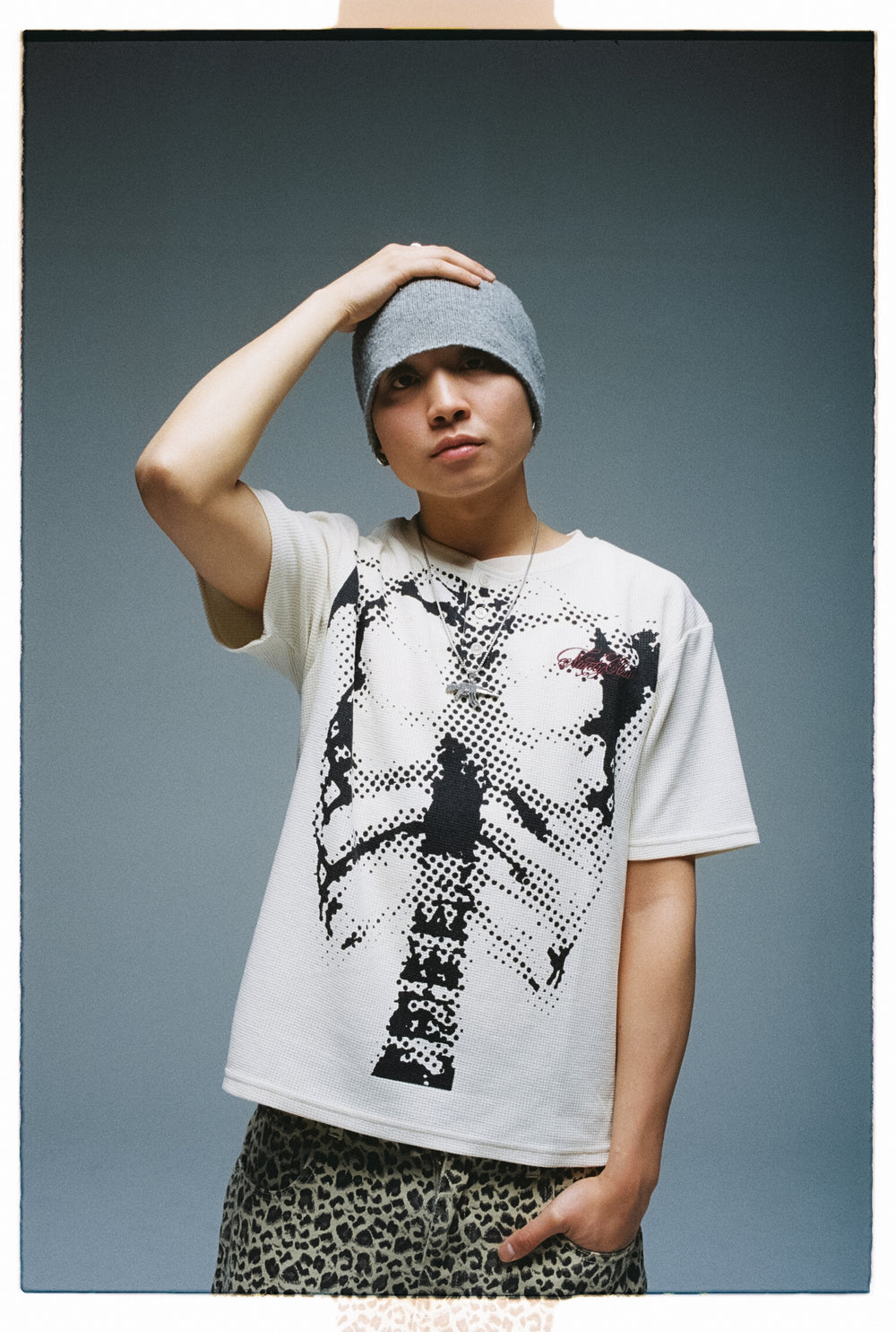 ドットボーンサーマルヘンリーネックTシャツ – YZ