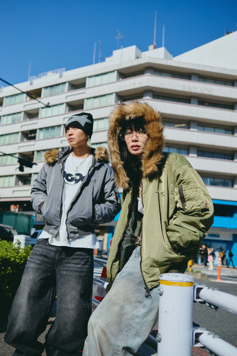 ジャケット・アウター 9090 Washed Bomber Jacket 3way Washed Bomber Jacket – YZ