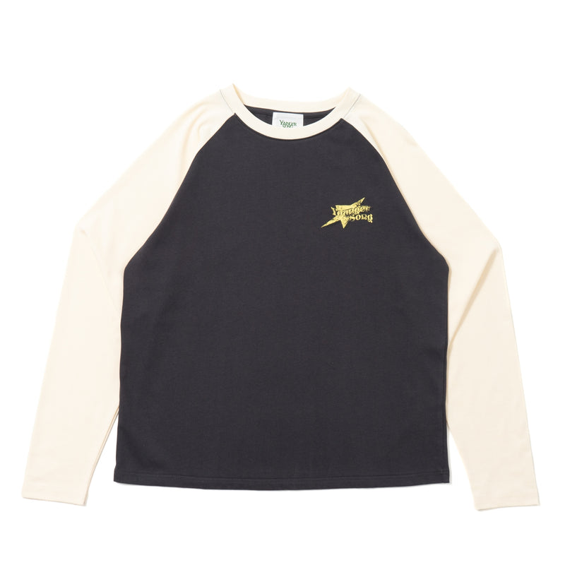 star logo raglan ls tee