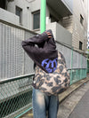 leopard shoulder bag