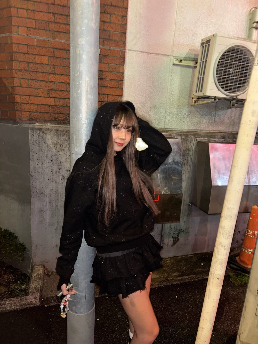 HTH glitter heart logo セットアップ あのキラキラSETUPから 新カラーが追加されて登場🩶✨ 01/17 Fri