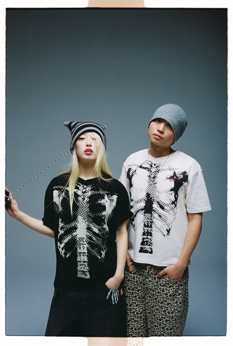 HUMAN MADE ヘンリーネック L/S Tシャツ 古き良き時代のヘンリーネック 