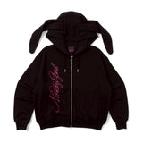 Rabbit Ear Zip Hoodie
