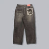 CMT RULER WASHED DENIM PANTS