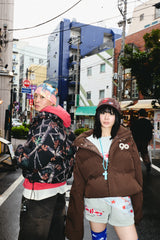 90 로고가 풍부한 복도 재킷