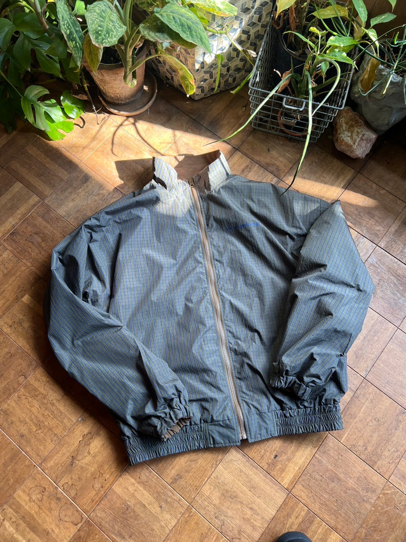 reversible nylon jacket