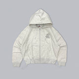 Blur CMT ruler zip hoodie