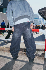 Rhinestone Gila Gila Denim Pants