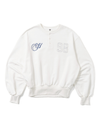 henley neck point logo sweat