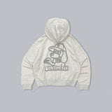 BLUR CMT RULER ZIP HOODIE