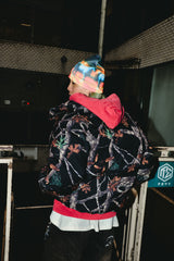 90 로고가 풍부한 복도 재킷