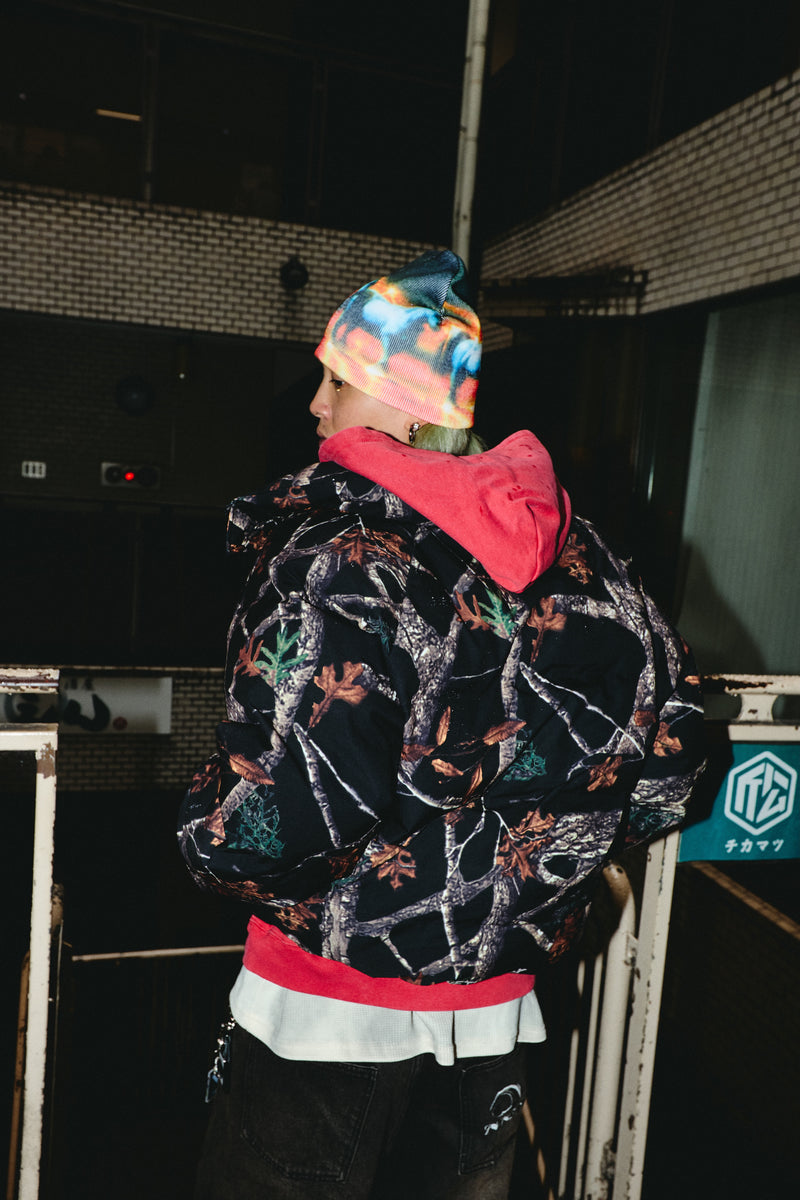 90 로고가 풍부한 복도 재킷