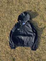 Fireman stripe denim jacket