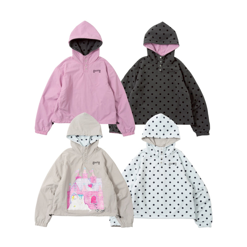2-Way Reversible Dots Blouson – YZ