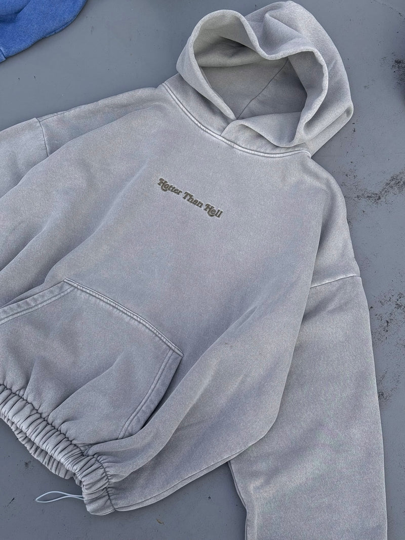 vintage like Heart Logo Hoodie