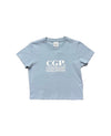 (Women) CGP Square Logo Crop Short Sleeve T-Shirt CBEUWTS015