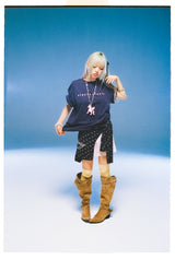NINE Gradient Logo Tee