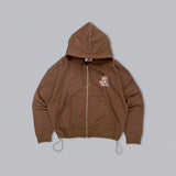 BLUR CMT RULER ZIP HOODIE